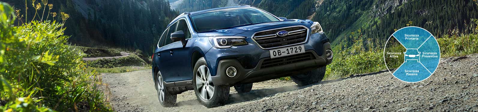 Sistemi di sicurezza Subaru