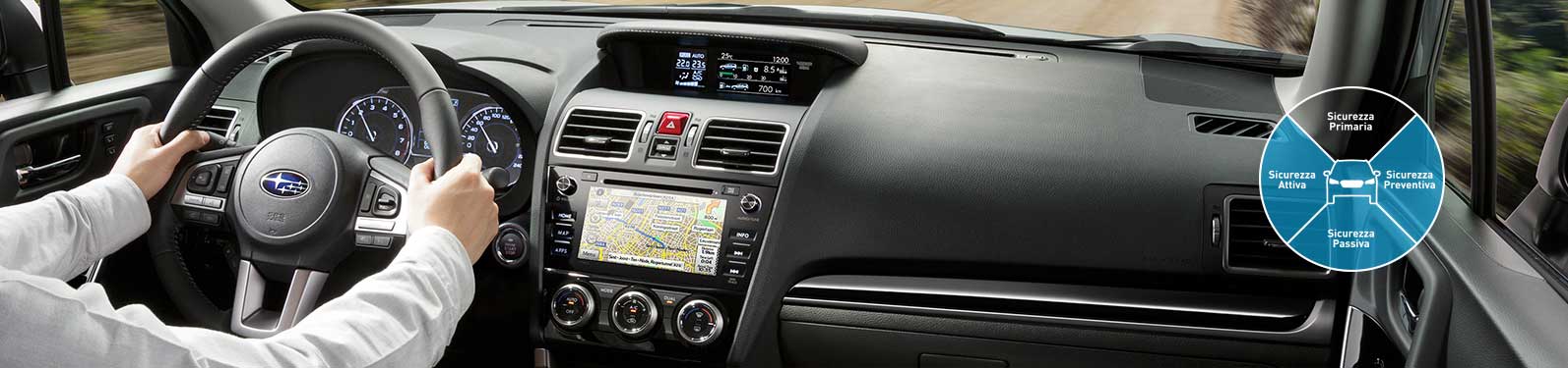 Sistemi di sicurezza Subaru