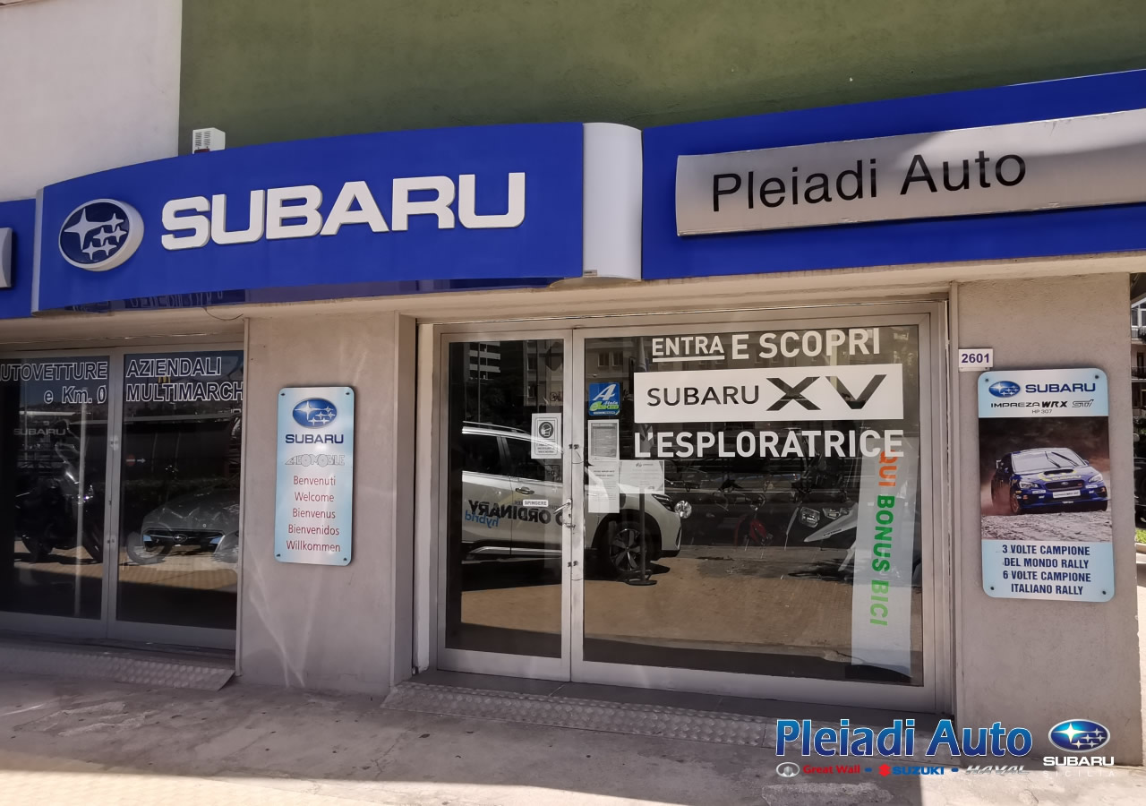 Pleiadi Auto concessionaria Subaru Sicilia
